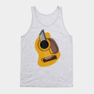 Deconstructed Guitar Tank Top